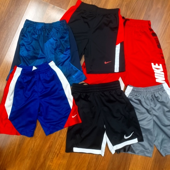 Nike Other - Nike shorts BUNDLE (6-shorts) youth size Medium (6)